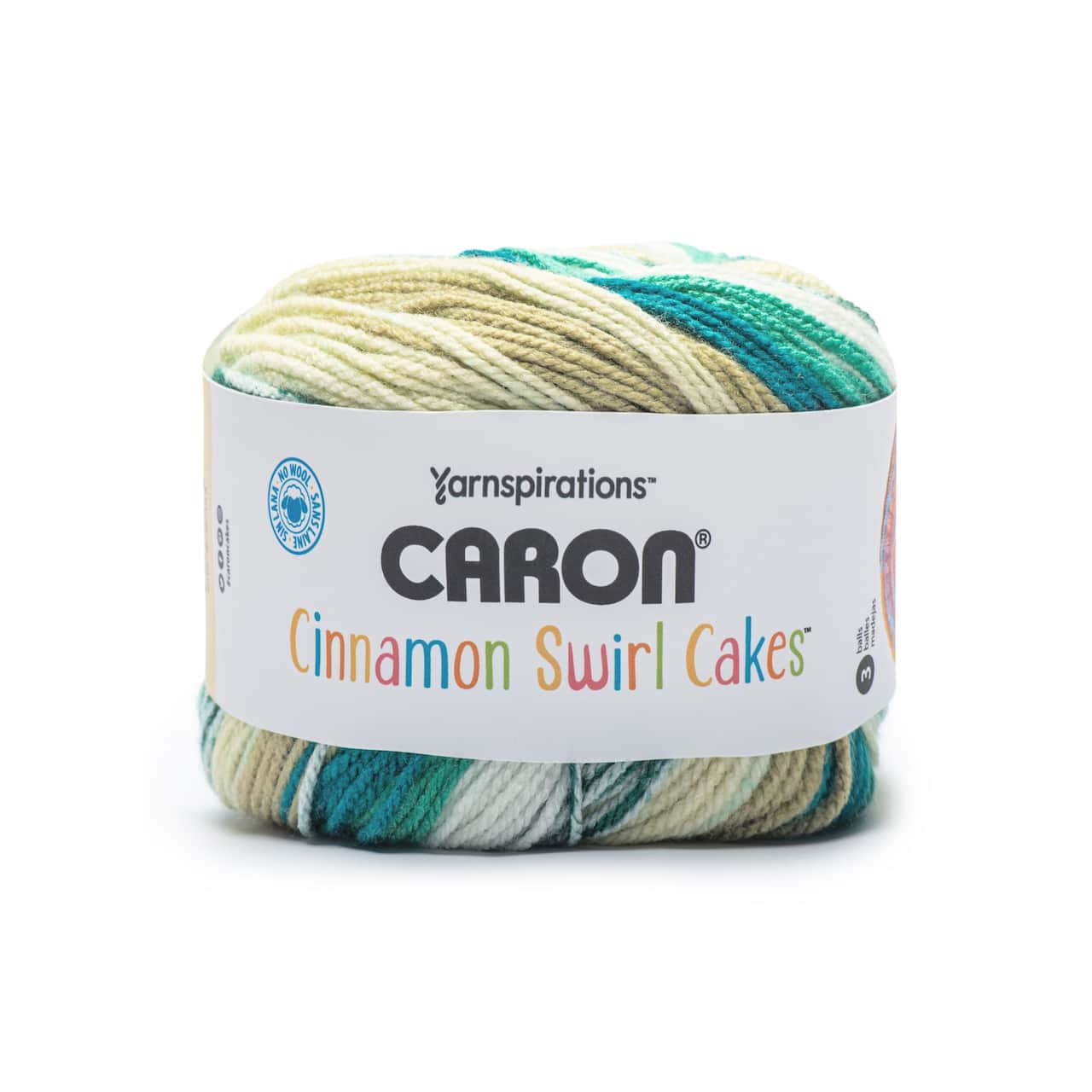 12 Pack: Caron® Cinnamon Swirl Cakes™ Yarn